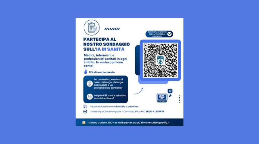 Clicca per accedere all'articolo Sondaggio su percezione dell’Intelligenza Artificiale nelle decisioni cliniche